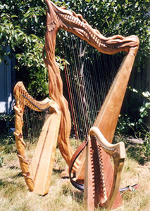 Mountain Glen Custom One of a Kind Harps